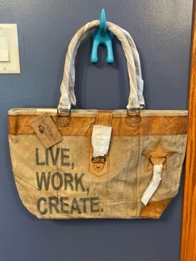 Backroads Textiles Tote Bag